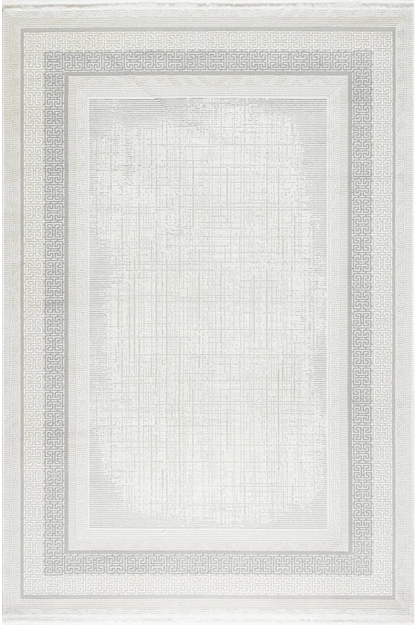Pastel Sares 7396A Beyaz Halı