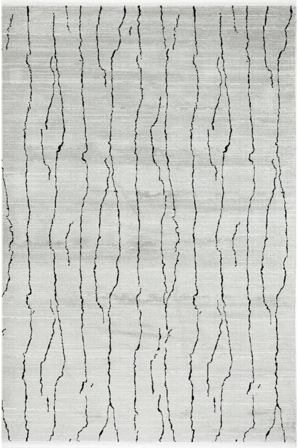 Pastel Sares 7289C Siyah Halı