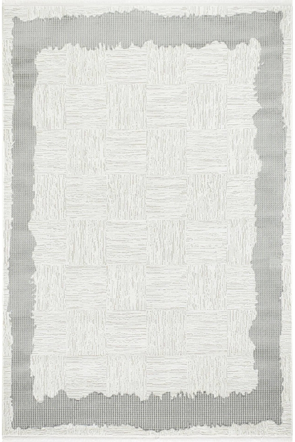 Pastel Sares 7420A Gri Halı