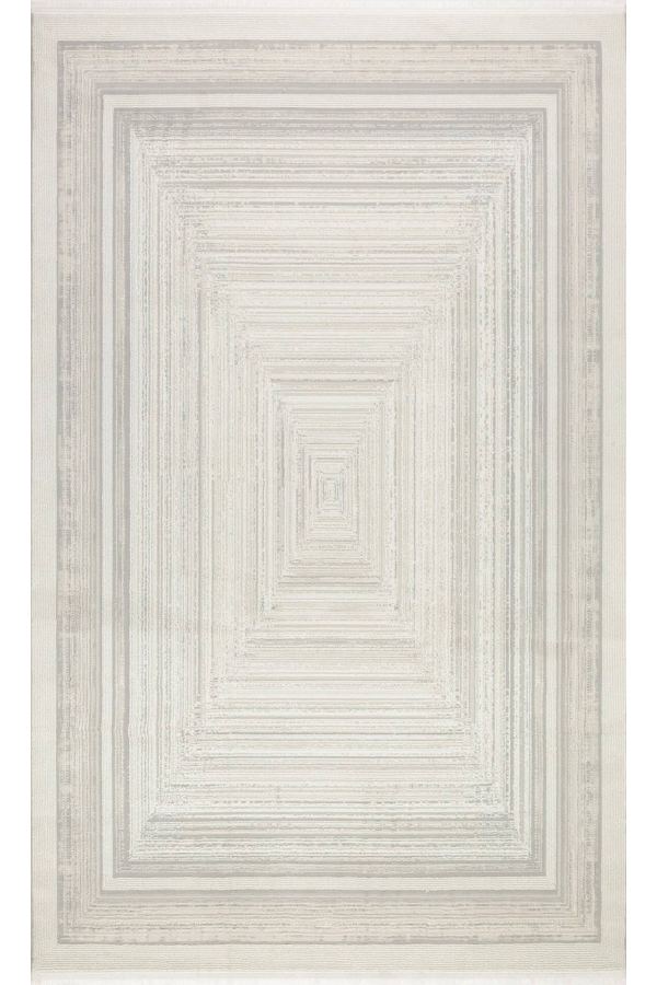 Pastel Sares 6806A Beyaz Halı