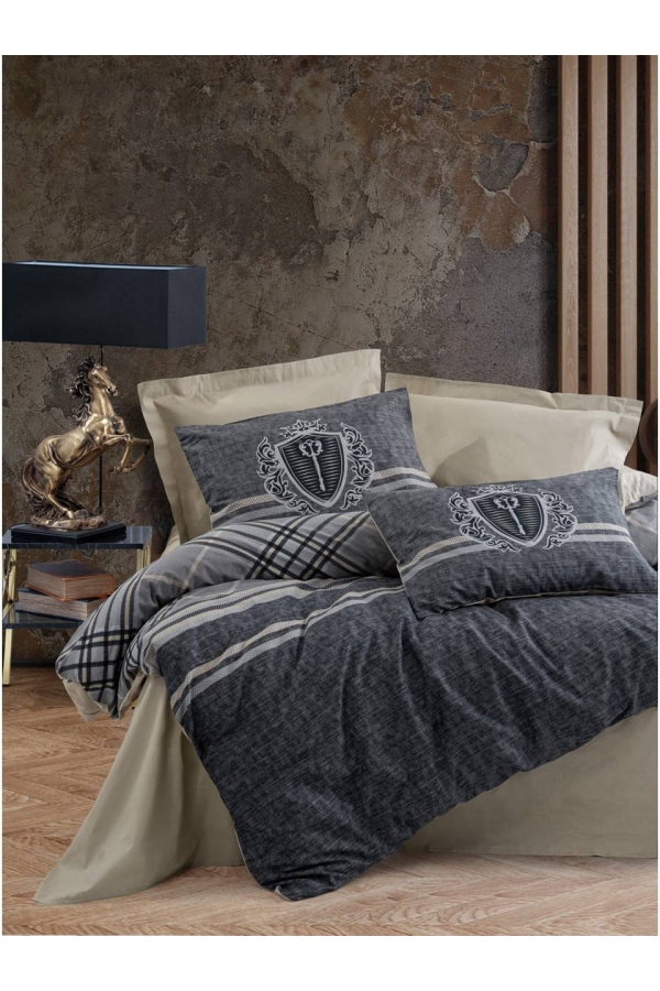 Cotton Box Masculine Thor Bej Tek Kişilik Nevresim Takımı