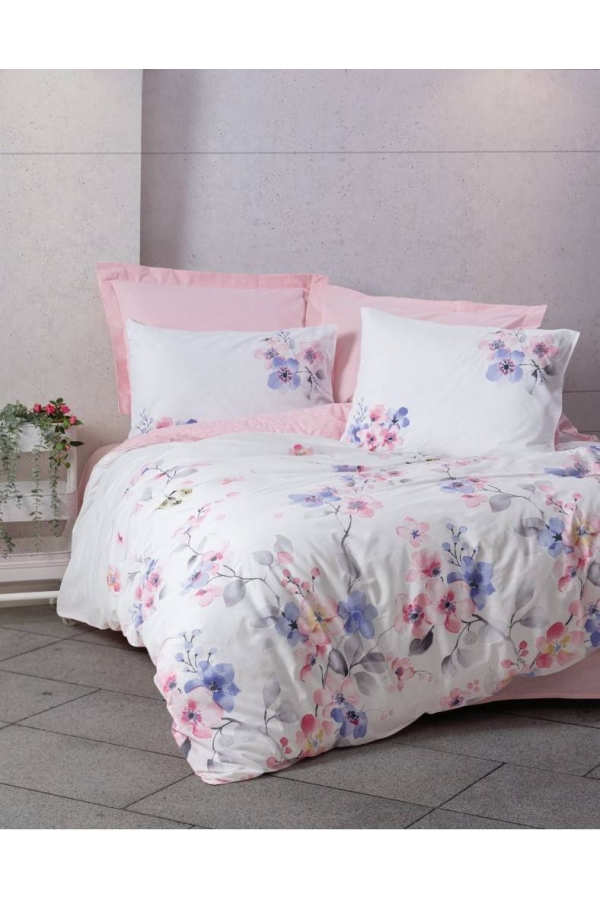 Cotton Box Modeline Jayda Pembe Tek Kişilik Nevresim Tk.