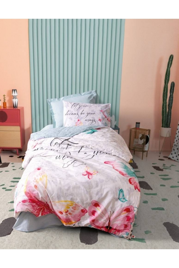Cotton Box Genç Wings Mint Tek Kişilik Nevresim Takımı