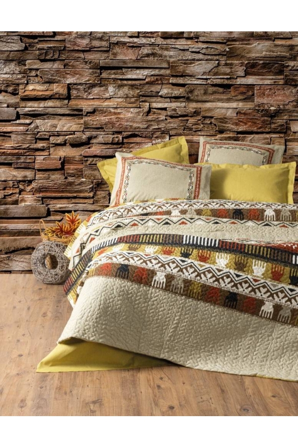 Cotton Box Ethnic Magnus Hardal Tek K. Nevresim Tk.
