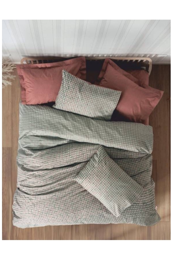 Cotton Box Petite Mote Kiremit Tek Kişilik Nevresim Takımı