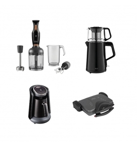 Arzum AR9027 Siyah Eco Set