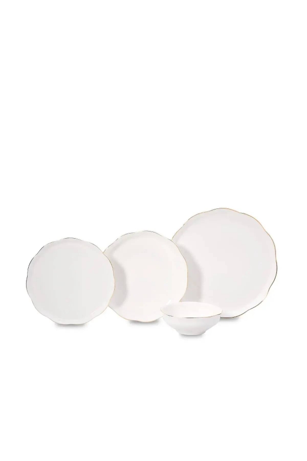 Korkmaz A8160 Manolya Coll. 60 Parça Yemek Takımı