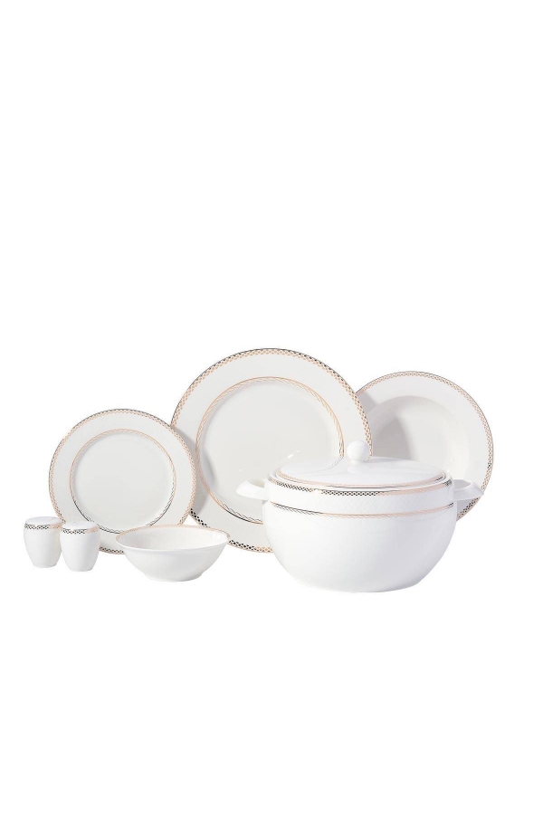 Korkmaz A8361 Perla Coll. 60 Parça Yemek Takımı Yvr.