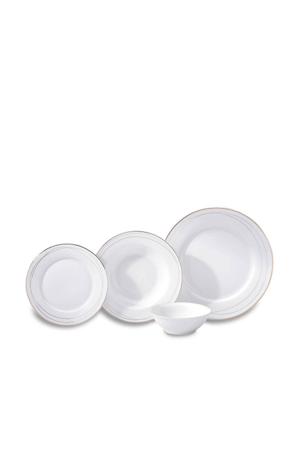 Korkmaz A8379 Perla Coll. 60 Parça Yemek Takımı Yvr.