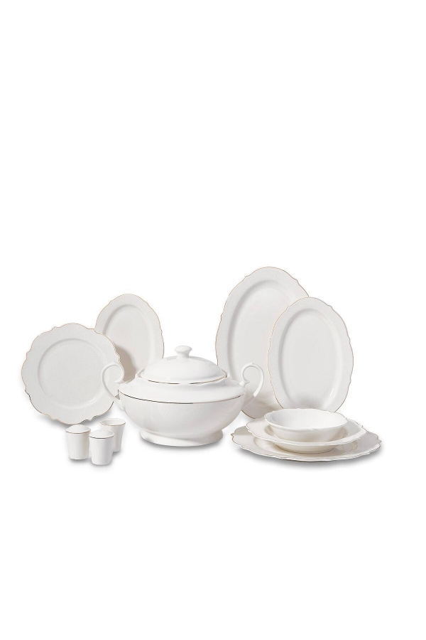 Korkmaz A8241 Eliza Coll. 60 Parça Yemek Takımı