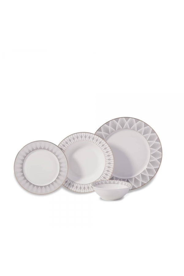 Korkmaz A8375 Perla Coll. 60 Parça Yemek Takımı Yvr.