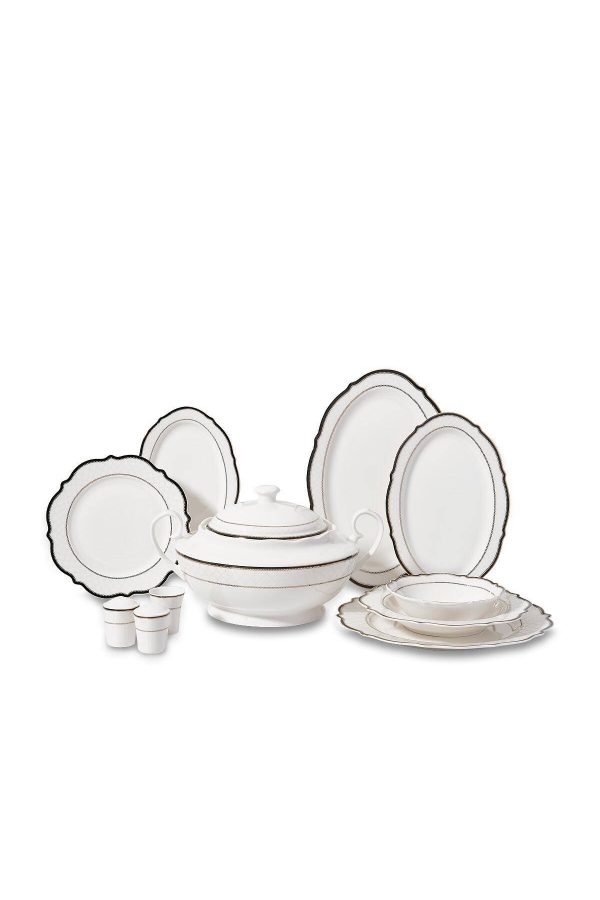 Korkmaz A8240 Eliza Coll. 60 Parça Yemek Takımı