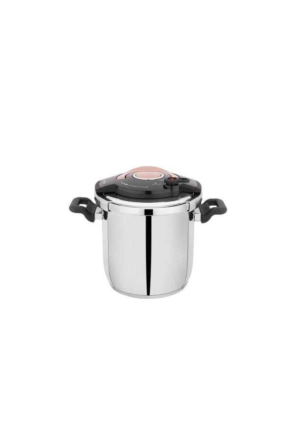 Schafer Cooky Düdüklü Tencere 7 Litre Siyah/Rosegold