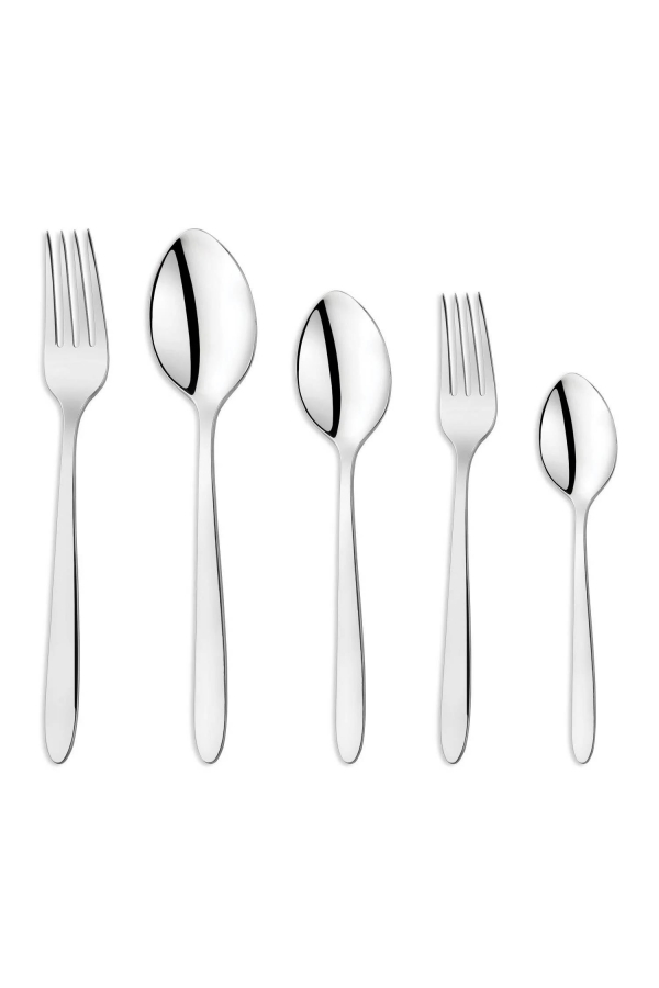 Schafer Solid Gümüş02 Çatal Kaşık Bıçak Seti 60 Parça