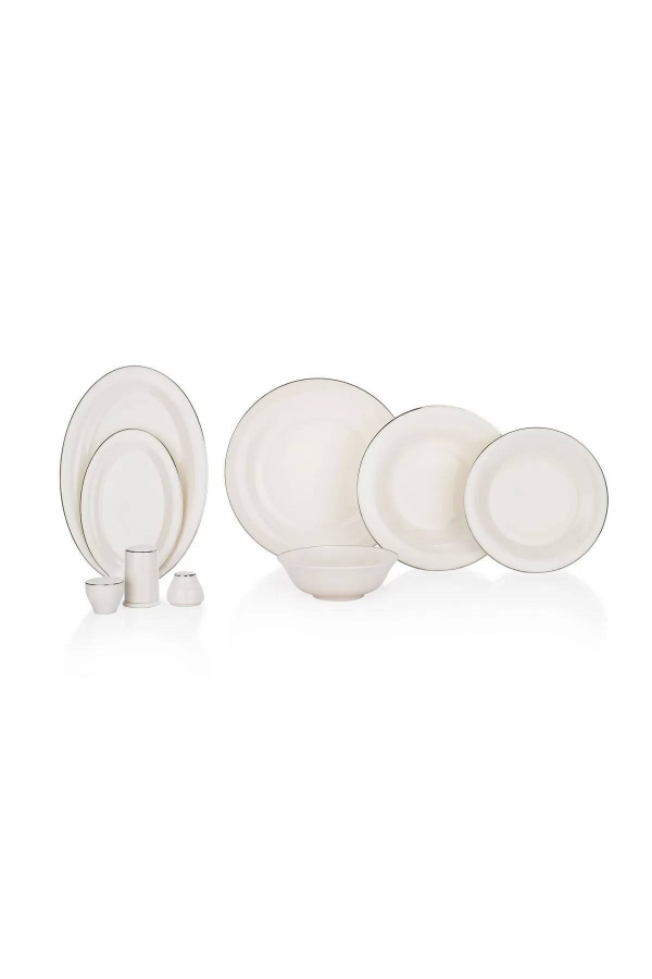 Schafer Lumina Platin 56 Parça Yemek Takımı