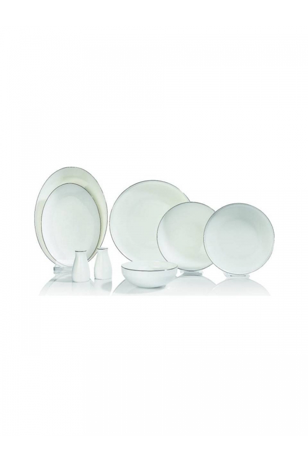 Schafer Jolly Platin 56 Parça Yemek Takımı
