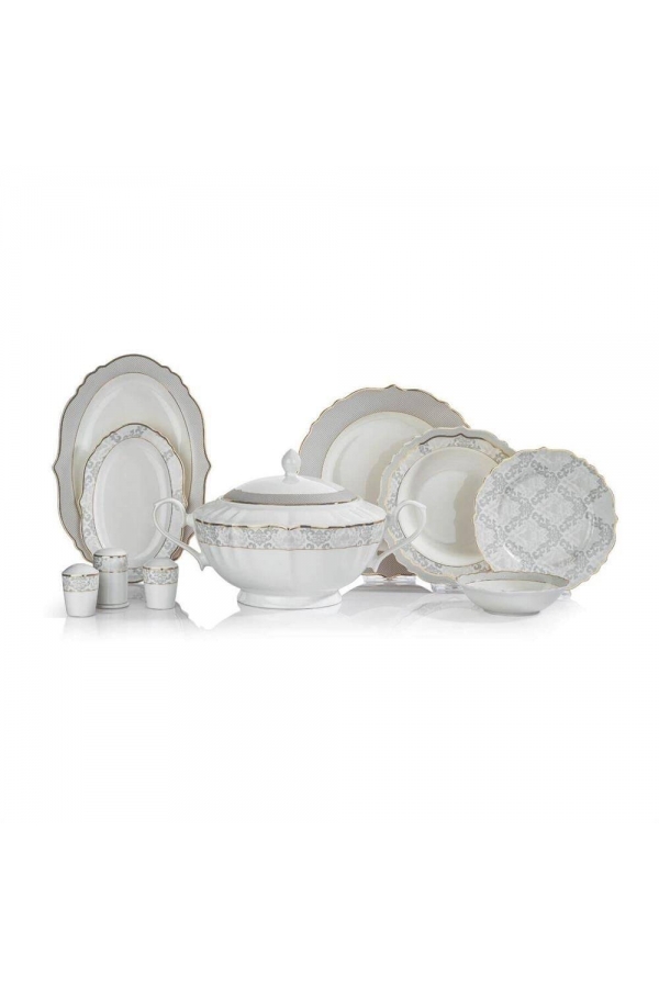 Schafer Selina Altın 02 60 Parça Yemek Takımı