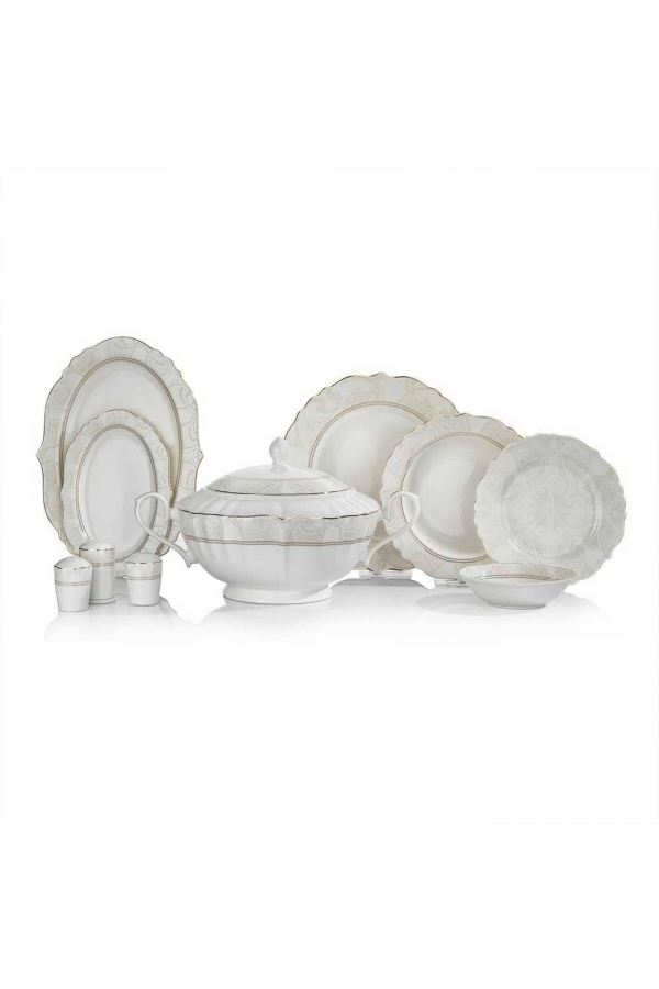 Schafer Selina Altın 03 60 Parça Yemek Takımı