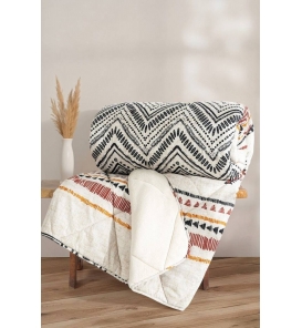 Cotton Box Velvet Felix Bej Çift Kişilik Yorgan