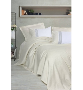 Cotton Box Lusso Bambu Lessy Yeşil Çift Kişilik Pike Takımı