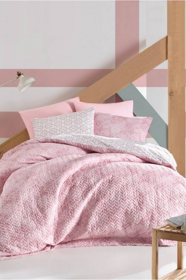 Cotton Box Minimal Best Pembe Dört Mevsim Tek Kişilik