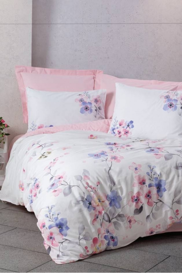 Cotton Box Modeline Jayda Pembe Dört Mevsim Çift Kişilik
