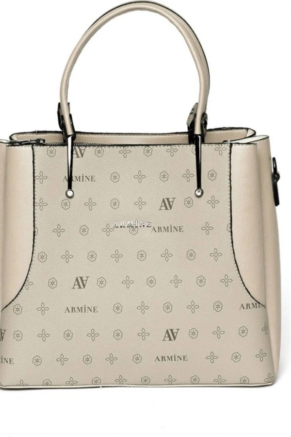 Armine 208 Vizon Baskılı Bayan Çanta