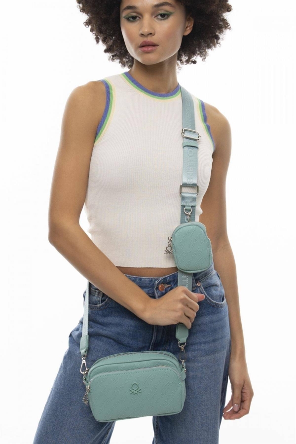 United Colors Of Benetton BNT 1074 Su Yeşili Çanta