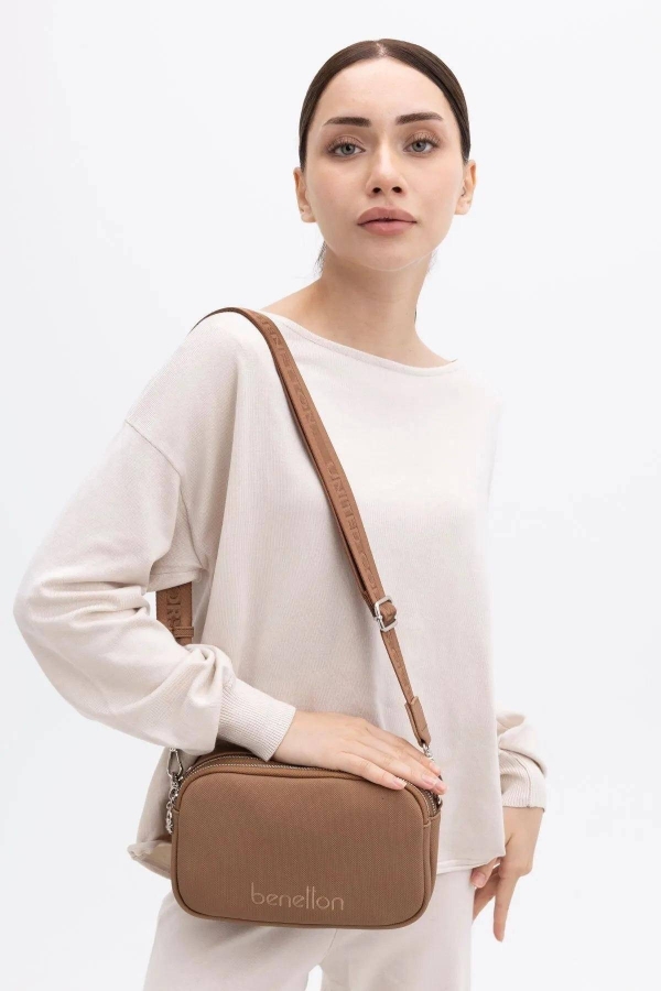 United Colors Of Benetton BNT 1408 Camel Çanta