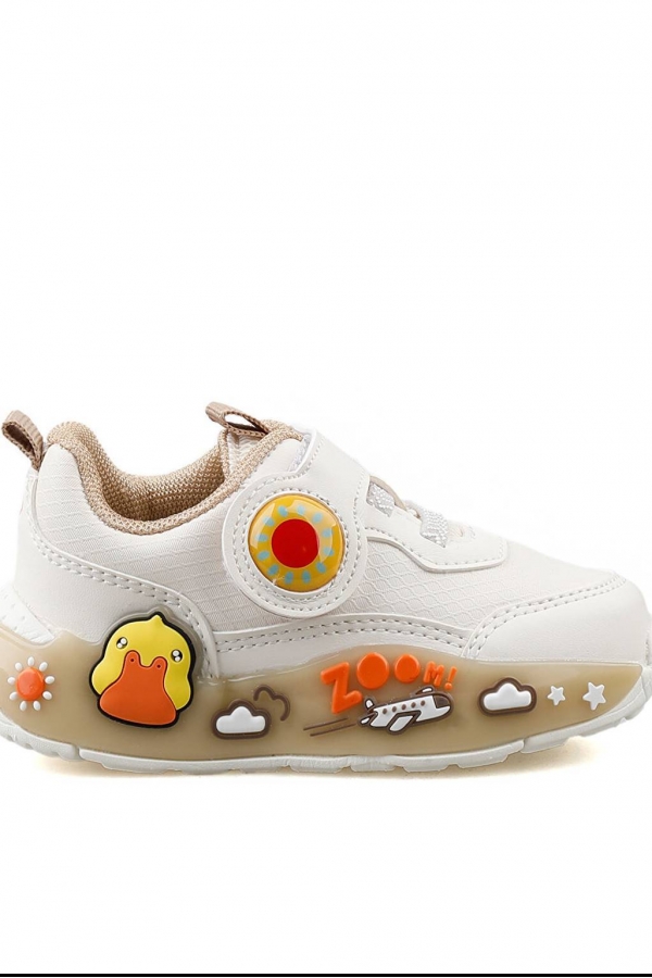 Pepino 1739 Bebe Spor Ayakkabı Krem-Bej