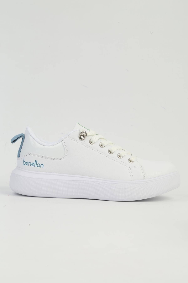 Benetton BNI-11166 Beyaz Ayakkabı