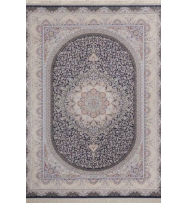 Angora İsfahan AN-65273-LCV Lacivert Halı