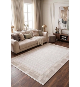 Koza Nazende A3398B Krem Halı