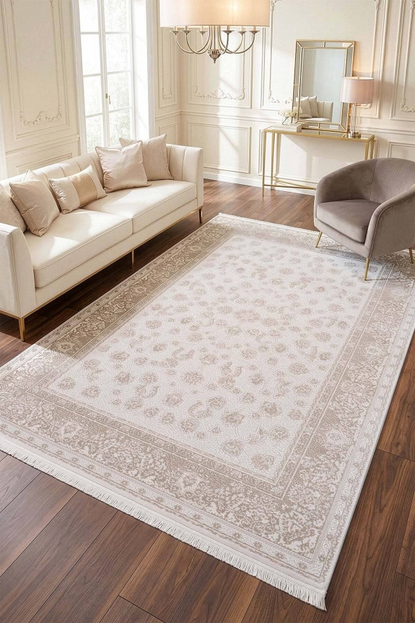 Koza Nazende A3392B Krem Halı