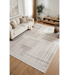 Koza Vista A5420B Krem Halı
