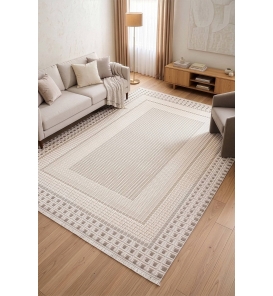 Koza Vista A5422B Krem Halı