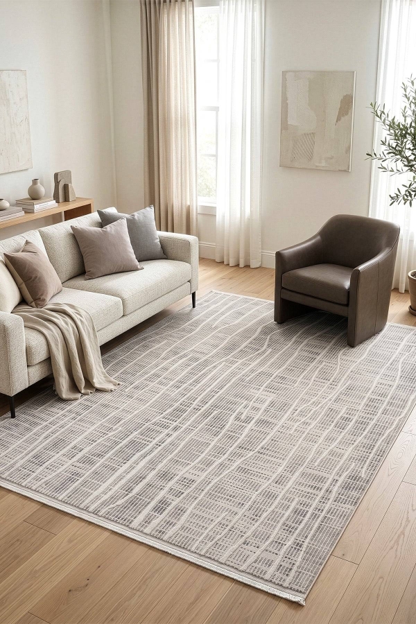 Koza Vista A5154C Krem Halı