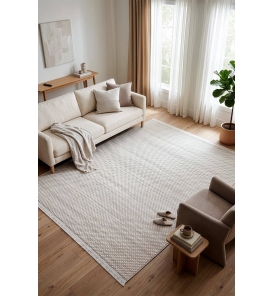 Koza Kilyos A5932A Krem Halı