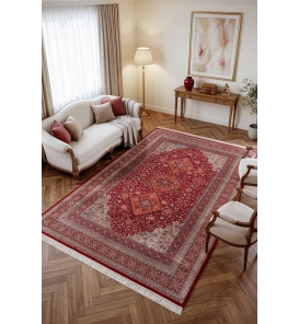 Koza Gördes A5723A Bordo Halı