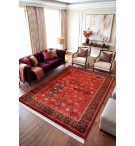 Koza Gördes A5722A Bordo Halı