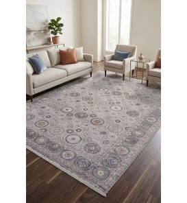 Koza Bergama A6106D Krem Halı