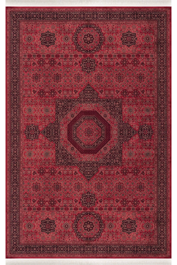Koza Buhara A5977A Bordo Halı