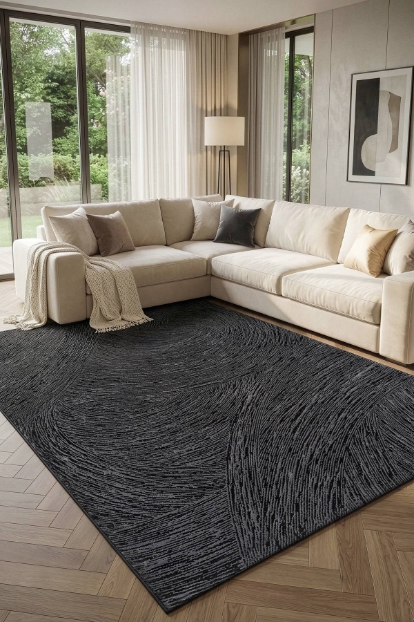 Calvin Klein Essential A2441D Antrasit Halı