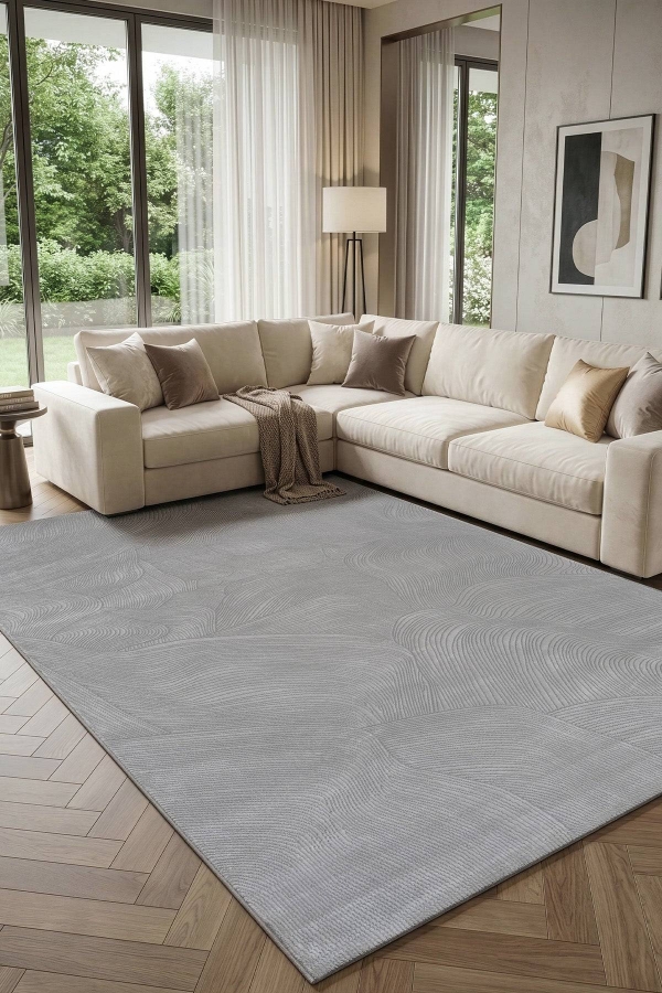 Calvin Klein Essential A2455C Gri Halı