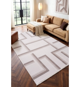 Calvin Klein Glow A3463D Vizon Halı