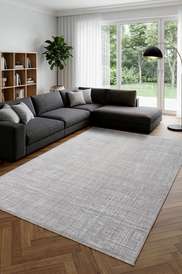Calvin Klein Modern Sheen A3484A Gri Halı