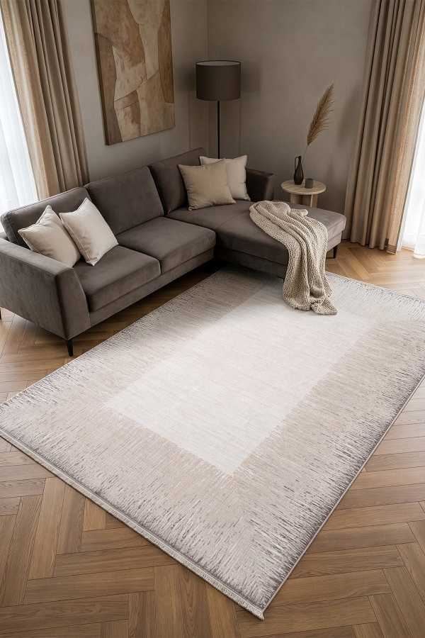 Calvin Klein Passages A3491E Gri Vizon Halı
