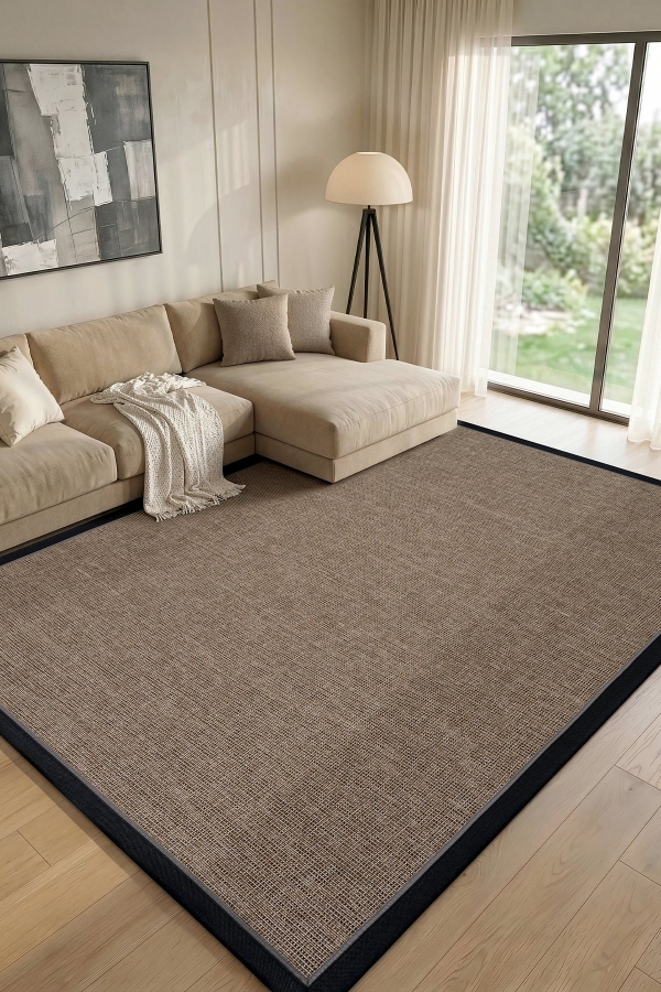 Calvin Klein Signature Bordure B3622B Kahverengi Halı
