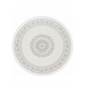 Empera Halı Vorentis 7132 Daire Krem Halı