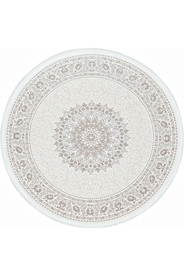 Empera Halı Vorentis 7132 Daire Krem Halı